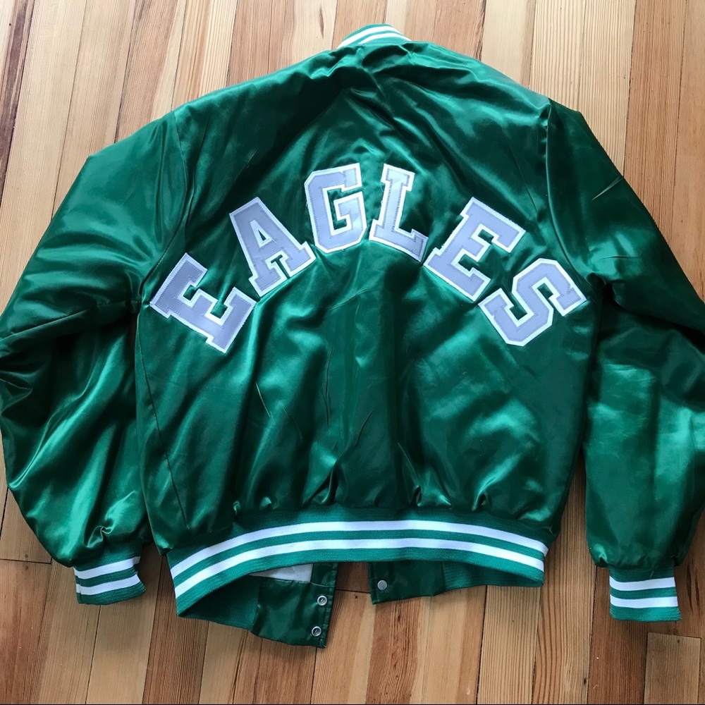 🦅 Philadelphia Eagles Chalkline Bomber Jacket 🦅